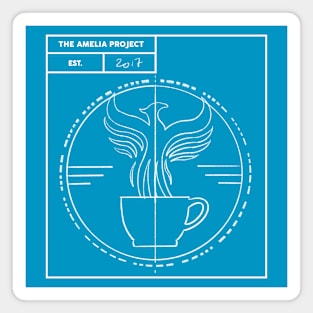 The Amelia Project - Blueprint Magnet